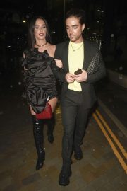 Helen Flanagan - Leaving the Molly Mae Beauty Work Event in Manchester