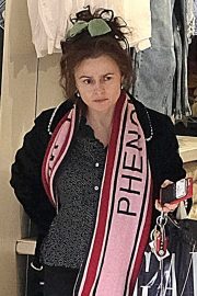 Helena Bonham Carter - Shopping in London