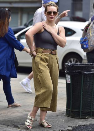 Hilary Duff - Out and About in New York City