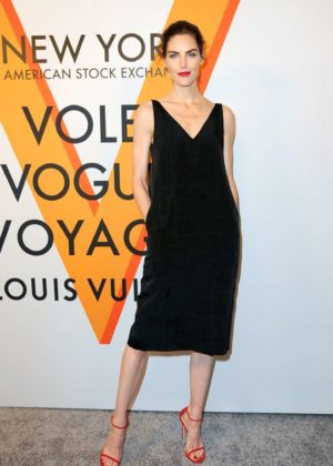 Hilary Rhoda - Louis Vuitton 'Volez, Voguez, Voyagez' Exhibition Opening in NY