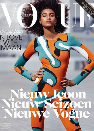 Imaan Hammam - Vogue Netherlands Cover (September 2015)