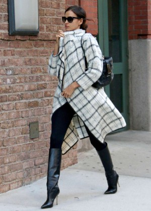 Irina Shayk - Arrives at Greenwich Hotel in NYC