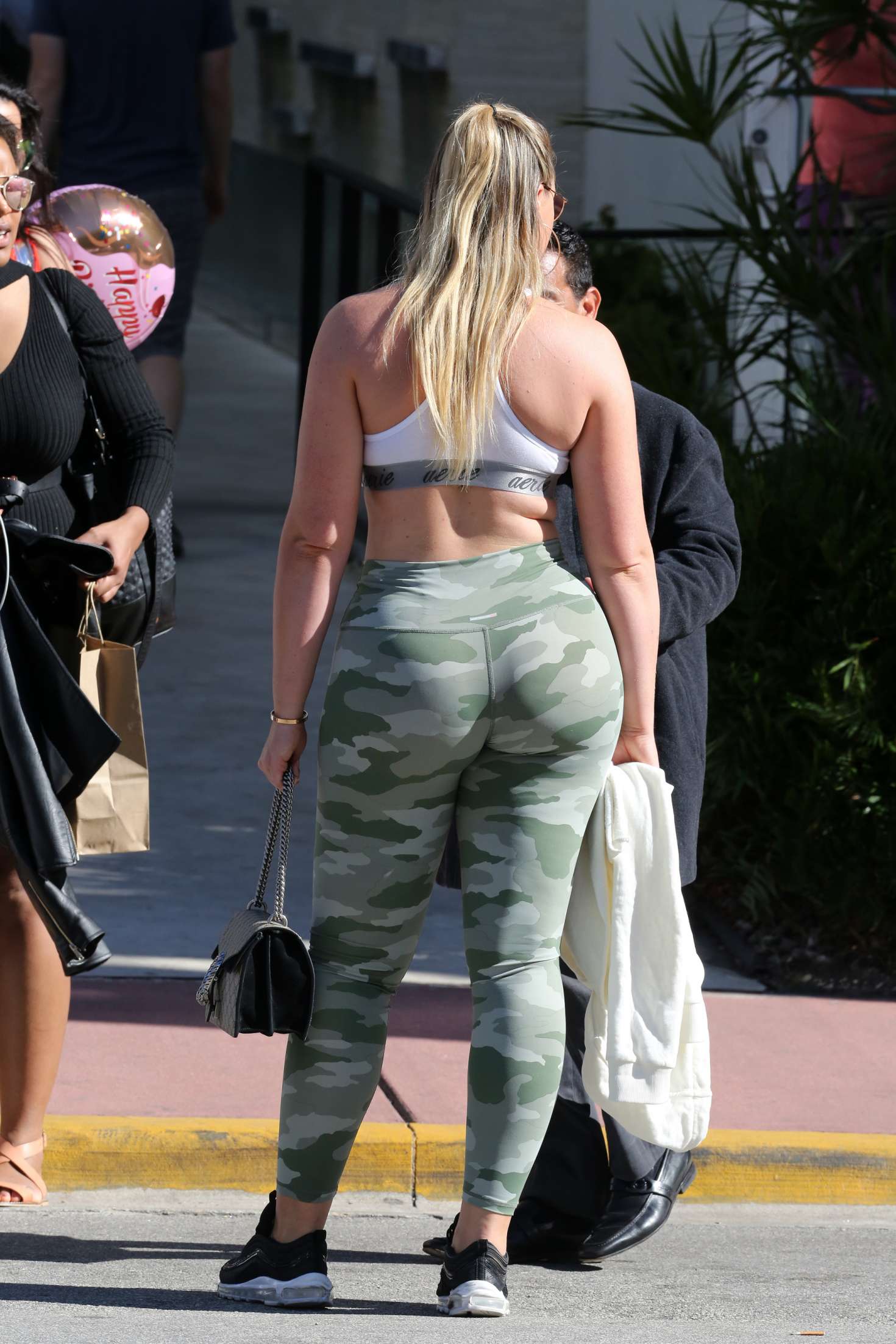 Iskra Lawrence in Yoga Pants and a sports bra -02 | GotCeleb