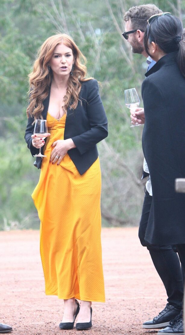 Isla Fisher - Pictured at the Forester Wine Tasting Event in Western Australia