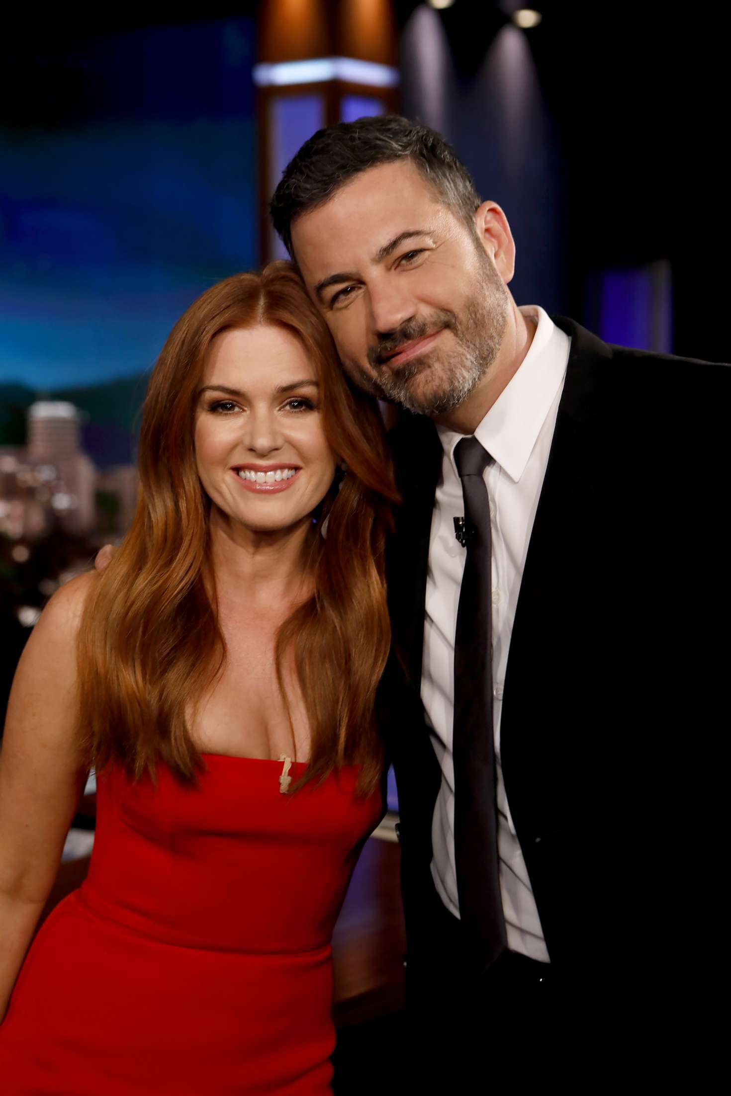 Isla Fisher: Visits Jimmy Kimmel Live -02 | GotCeleb