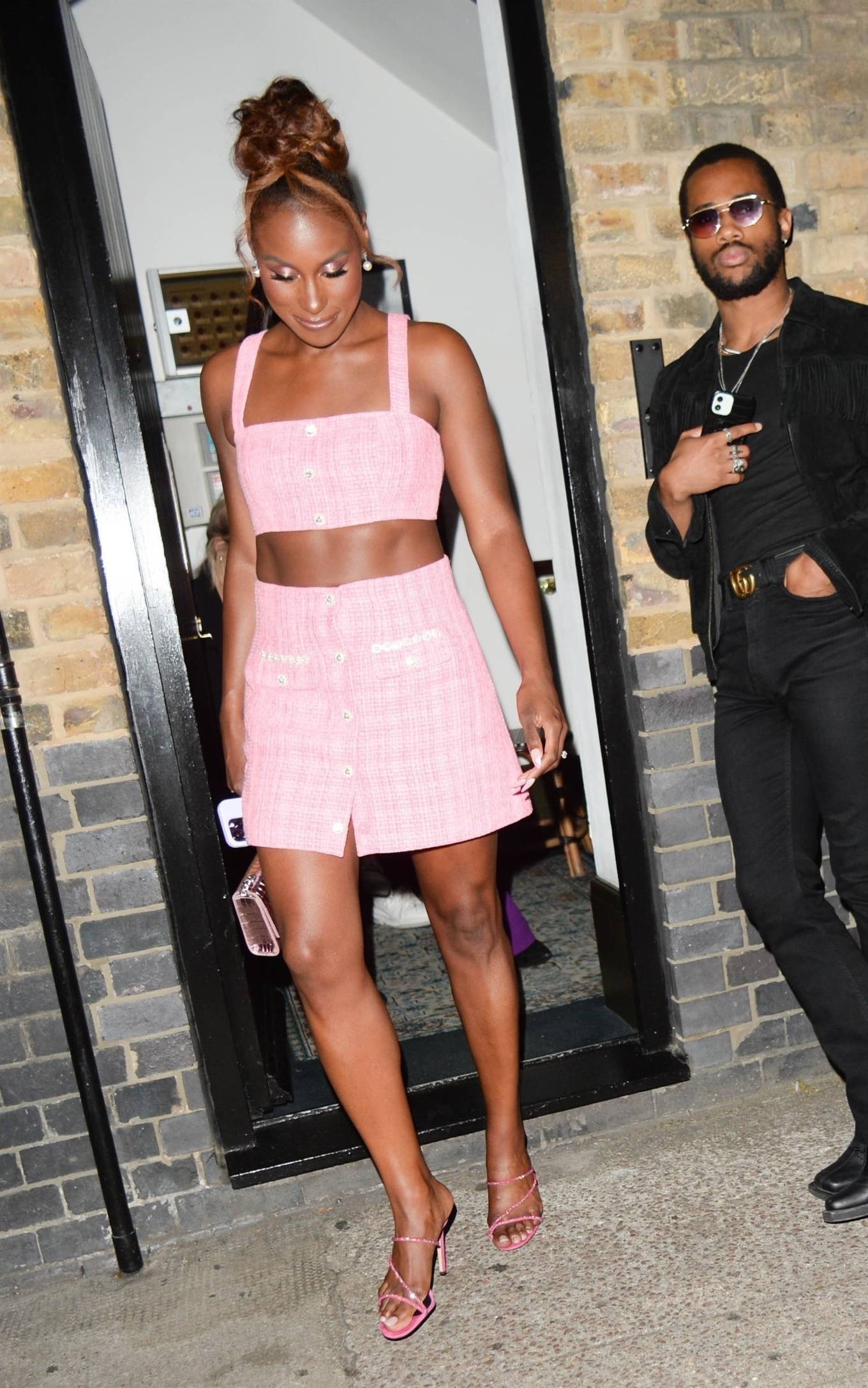 Issa Rae 2023 : Issa Rae – Showes up at British Vogue X self-portrait Summer Party in London-05