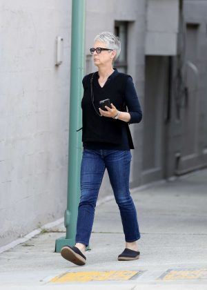 Jamie Lee Curtis out in Beverly Hills