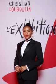 Janelle Monae - L'Exibition by Christian Louboutin opening in Paris
