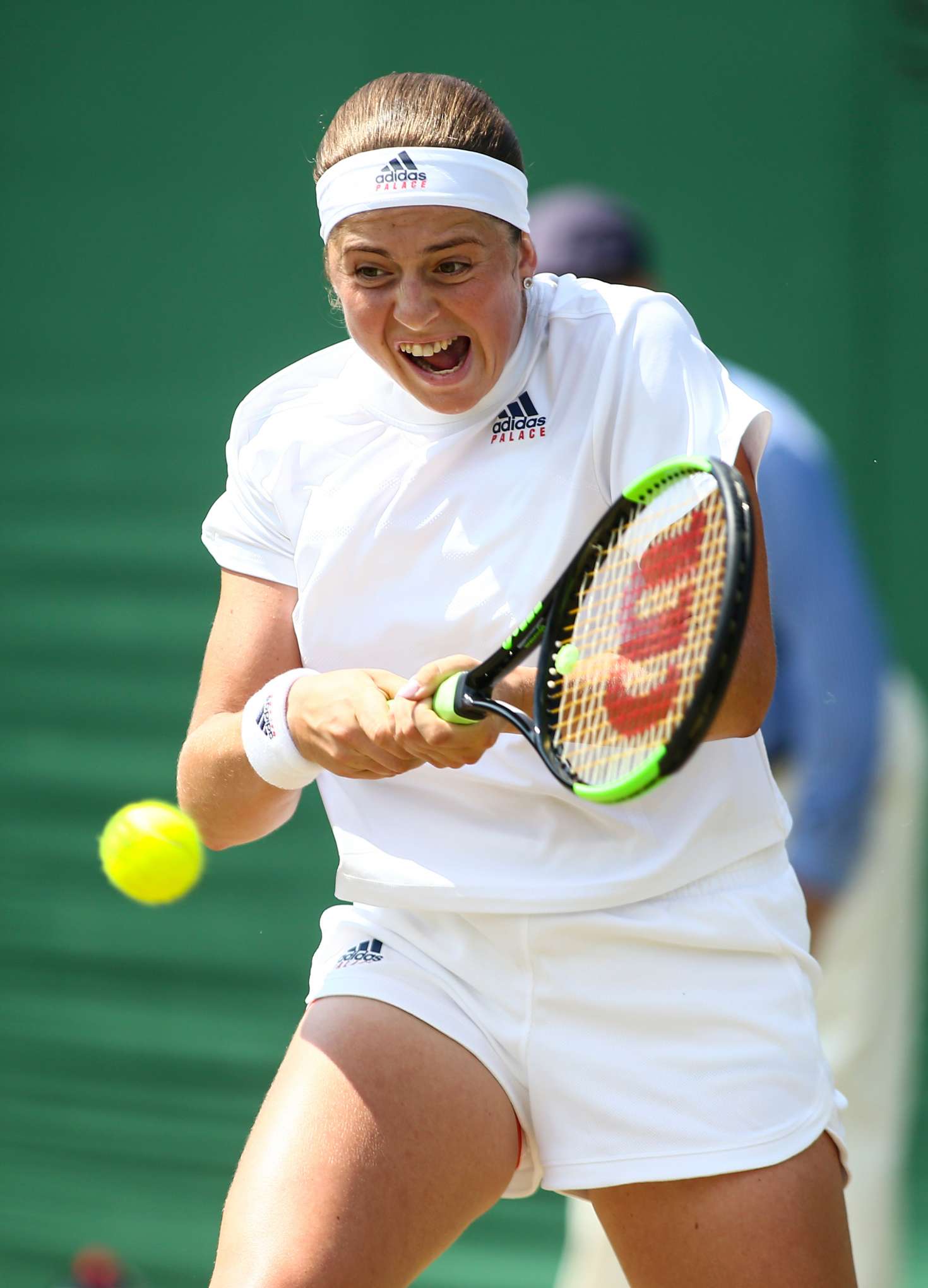 Jelena Ostapenko: 2018 Wimbledon Day 6 -11 | GotCeleb