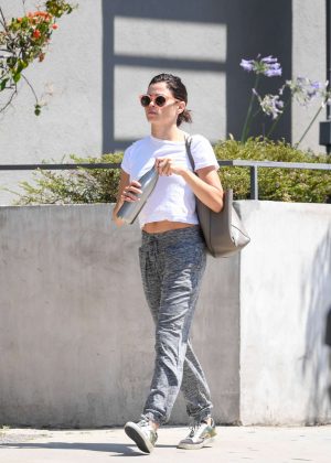 Jenna Dewan - Leaves Pilates Class in West Hollywood