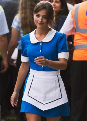 Jenna Louise Coleman on ‘Doctor Who’ Set in Cardiff Bay