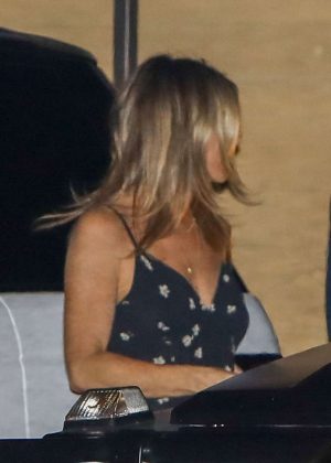 Jennifer Aniston at Nobu in LA