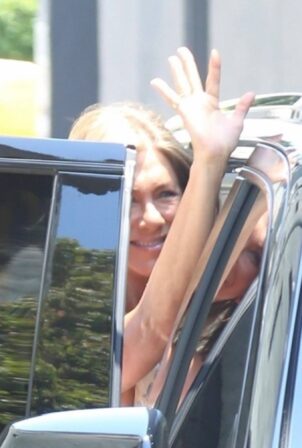Jennifer Aniston - Leaves QA session in West Hollywood
