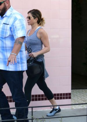 Jennifer Aniston out in West Hollywood