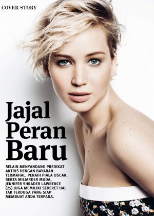 Jennifer Lawrence - Joy Indonesia Magazine (January 2016)