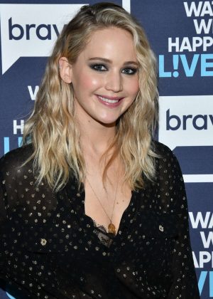 Jennifer Lawrence - Visits 'Watch What Happens Live with Andy Cohen' in NYC