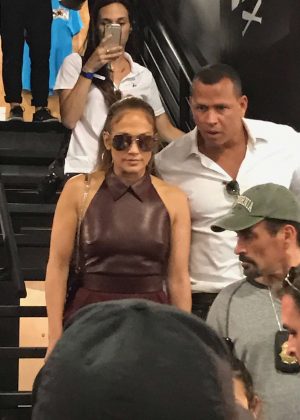 Jennifer Lopez at Major League Baseball’s five-day FanFest in Miami