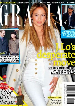 Jennifer Lopez - Grazia South Africa Cover (February 2015)
