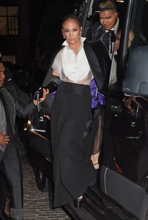 Jennifer Lopez - Heads at the star-studded Met Gala after-party in New York