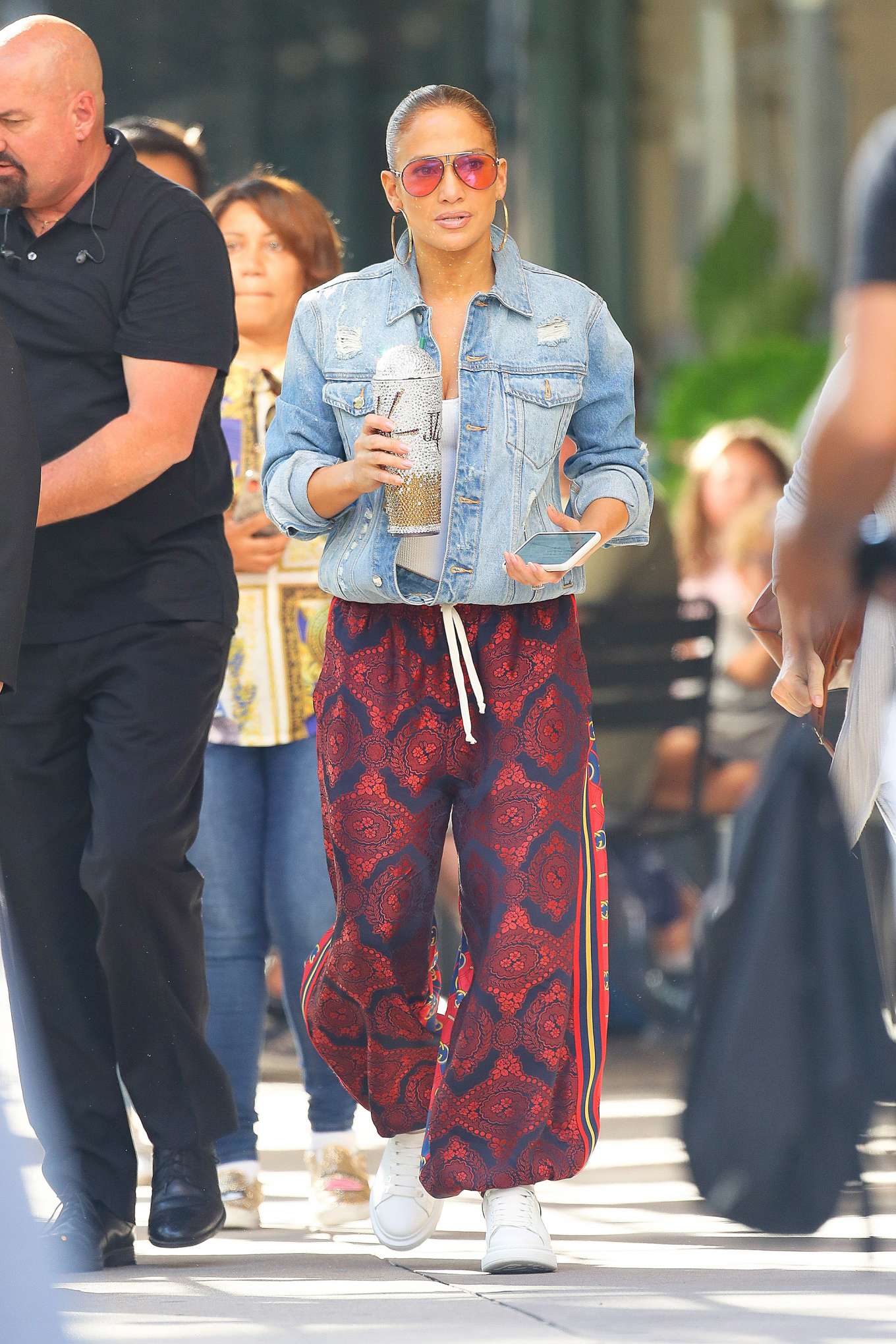 Jennifer Lopez 2019 : Jennifer Lopez – Leaves for her Madison Square ...