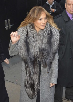 Jennifer Lopez - Leaving "Good Morning America" in NYC
