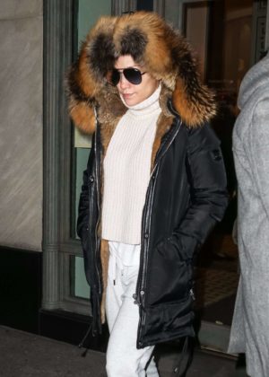 Jennifer Lopez - Shopping at Hermes in New York