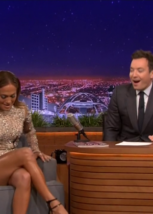 Jennifer Lopez - The Tonight Show starring Jimmy Fallon in LA