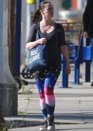 Jennifer Love Hewitt - Leaving the gym in Santa Monica