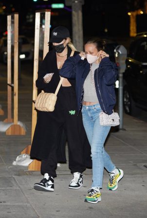 Jennifer Meyer and Maeve Reilly - Out for dinner at Matsuhisa in Beverly Hills