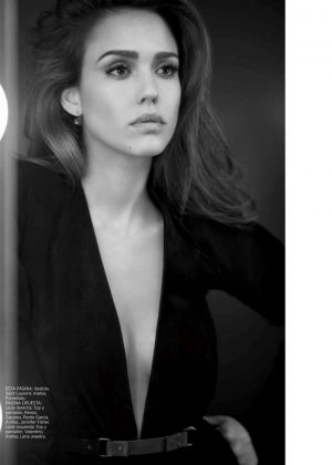 Jessica Alba for Harper's Bazaar Spain (March 2017)