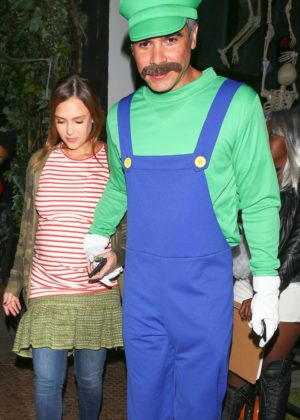 Jessica Alba - Kelly Rowland's Costume Couture Bash in West Hollywood