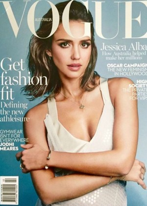 Jessica Alba - Vogue Australia Cover (February 2016)