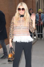 Jessica Simpson - Arrives at The View in New York