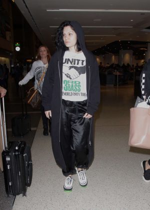 Jessie J at LAX airport in Los Angeles