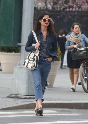 Jill Hennessy - Out in the West Village