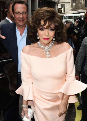 Joan Collins - Hello! Magazine x Dover Street Market Party in London
