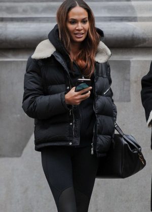 Joan Smalls - Out in SoHo