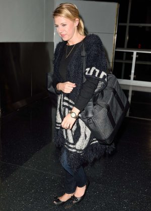 Jodie Sweetin - Arrives at JFK airport in NYC