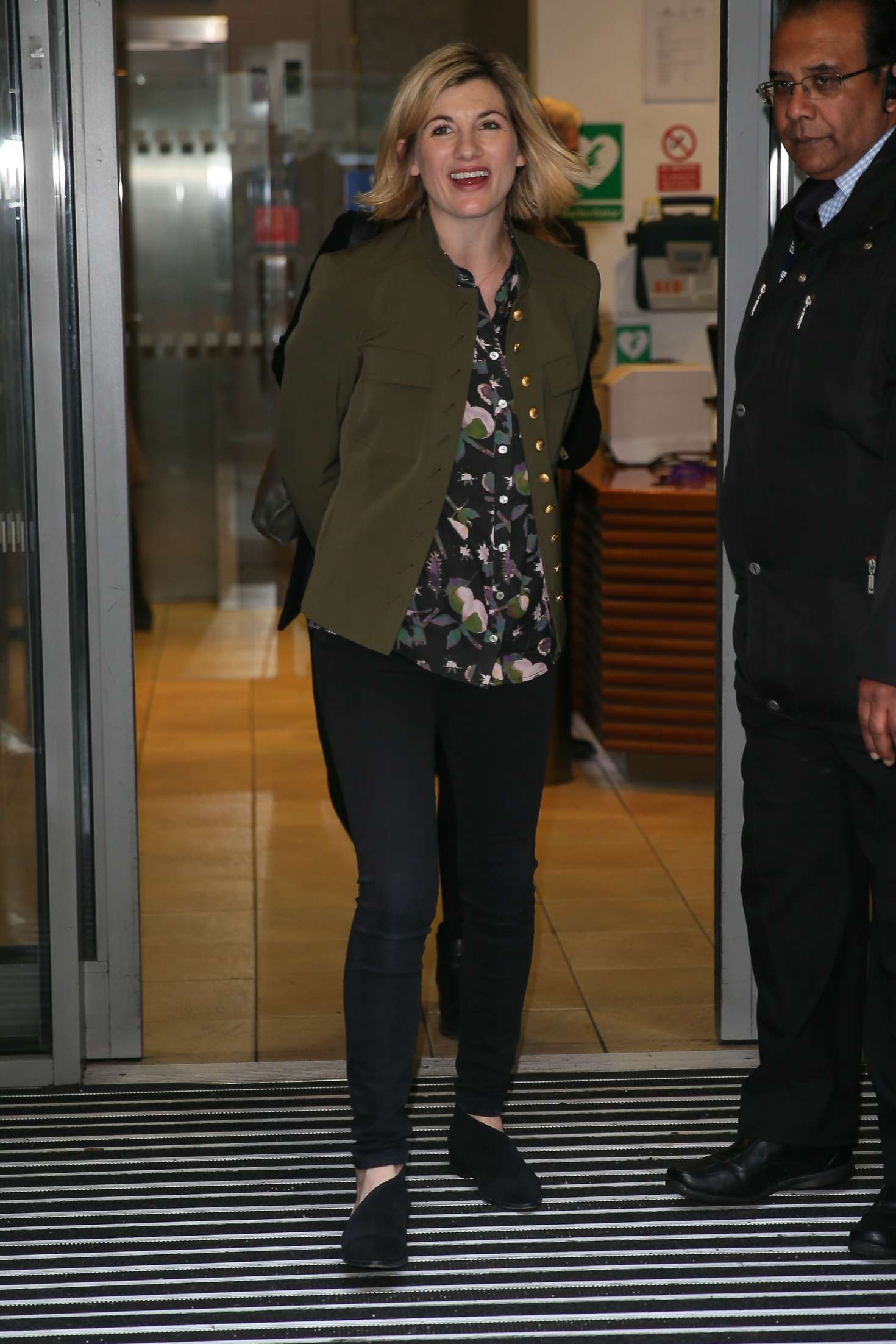 Jodie Whittaker: Arriving at BBC Radio Two Studios -05 | GotCeleb