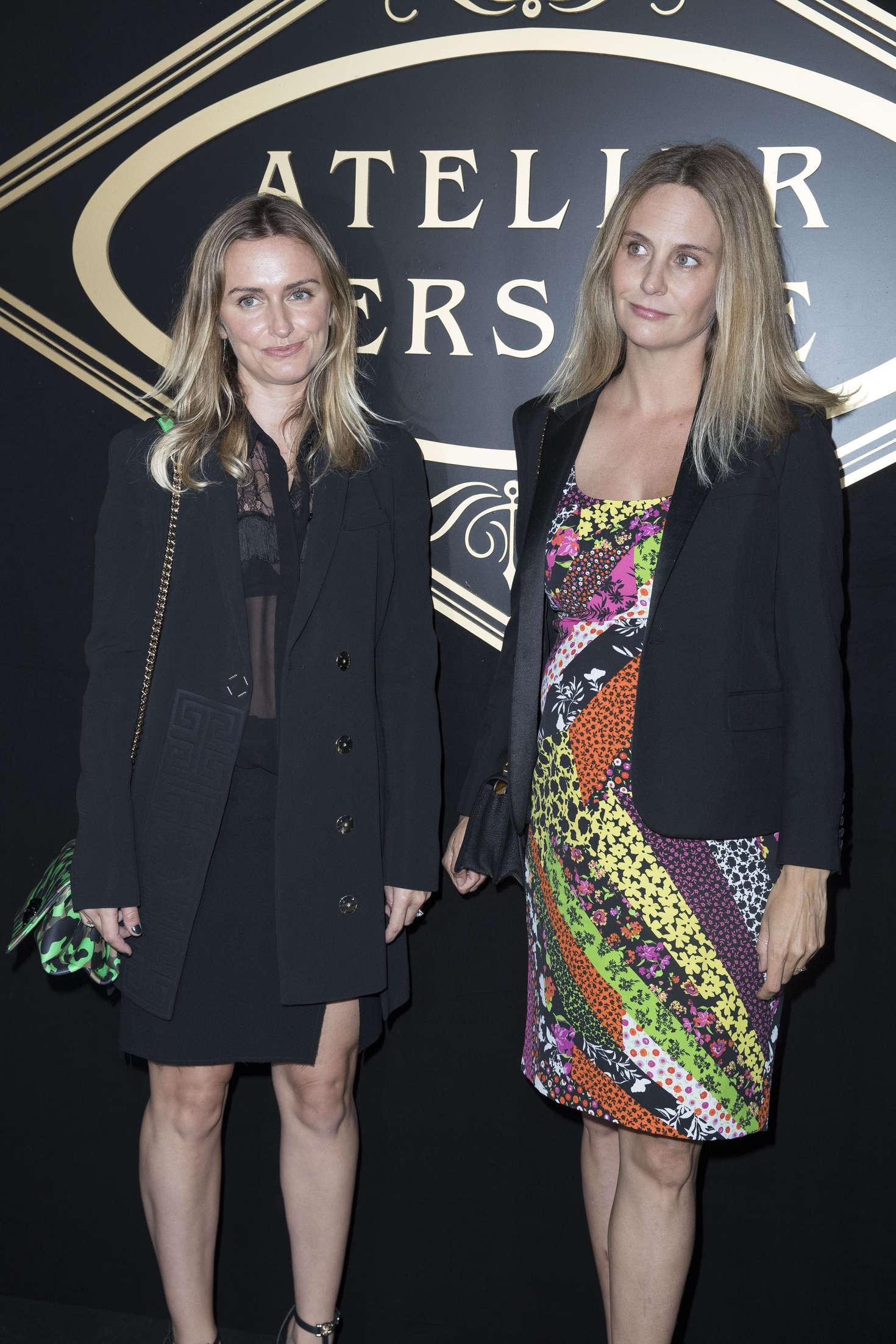 Jordan Johnson and Jill Lincoln – Atelier Versace Fashion Haute-Couture F/W  2016/2017 in Paris | GotCeleb