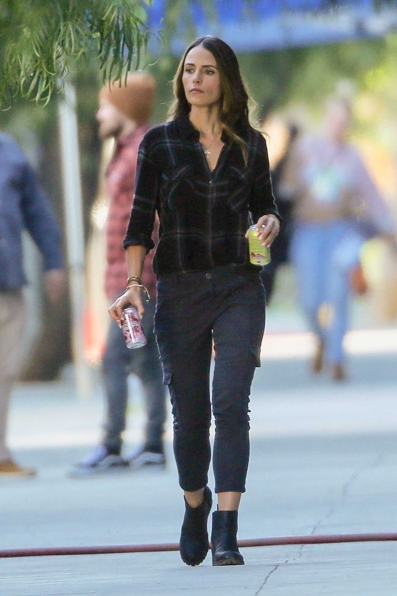 Jordana Brewster â€“ Filming â€˜Fast & Furious 9â€™ Reshoots in Hollywood