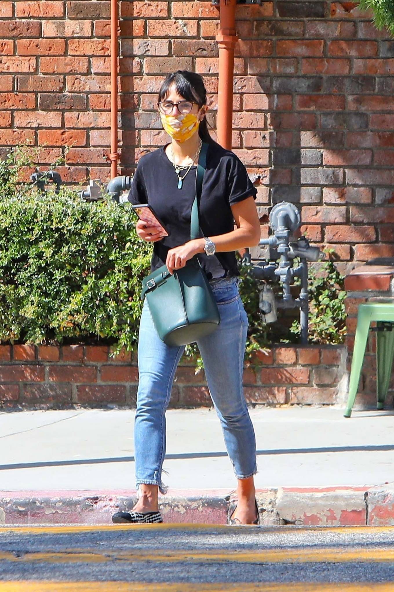 Jordana Brewster – Seen at Palisades Garden Cafe in Pacific Palisades