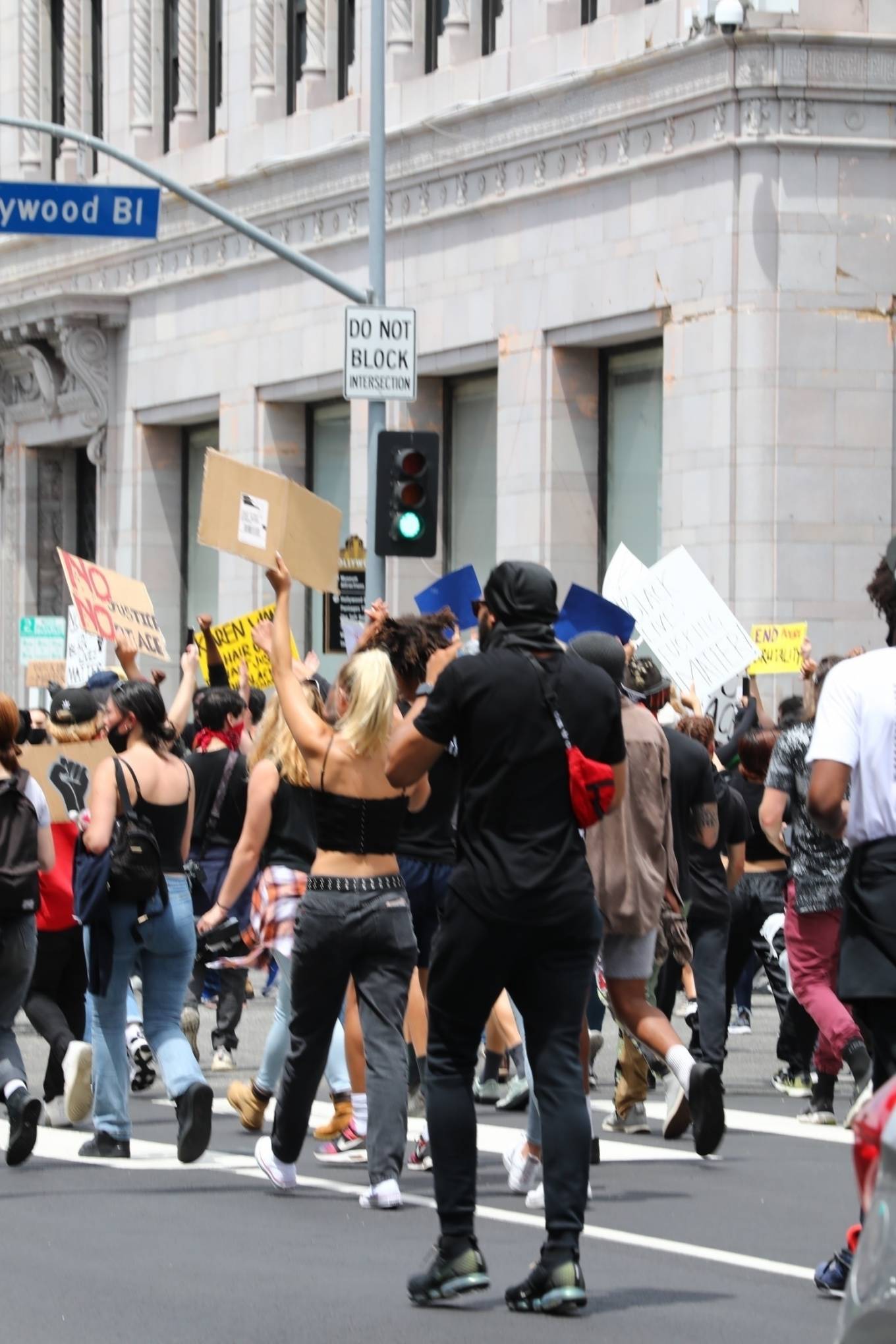 Josie Canseco â€“ Protesting with Logan Paul in Hollywood