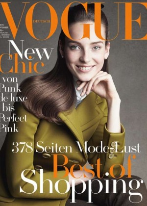 Julia Bergshoeff - Vogue Germany Cover (September 2015)