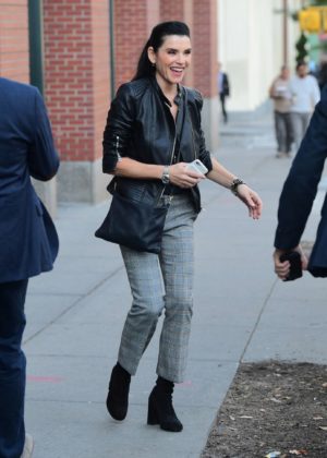 Julianna Margulies out in NYC