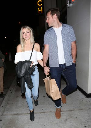 Julianne Hough at Catch restaurant in West Hollywood