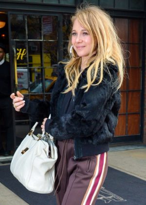 Juno Temple out in New York City