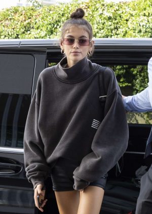 Kaia Gerber - Arriving to Prada Headquarter for a fitting at MFW SS 2019 in Milan