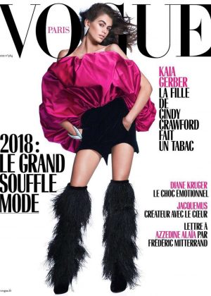 Kaia Gerber - Vogue Paris Cover (February 2018)