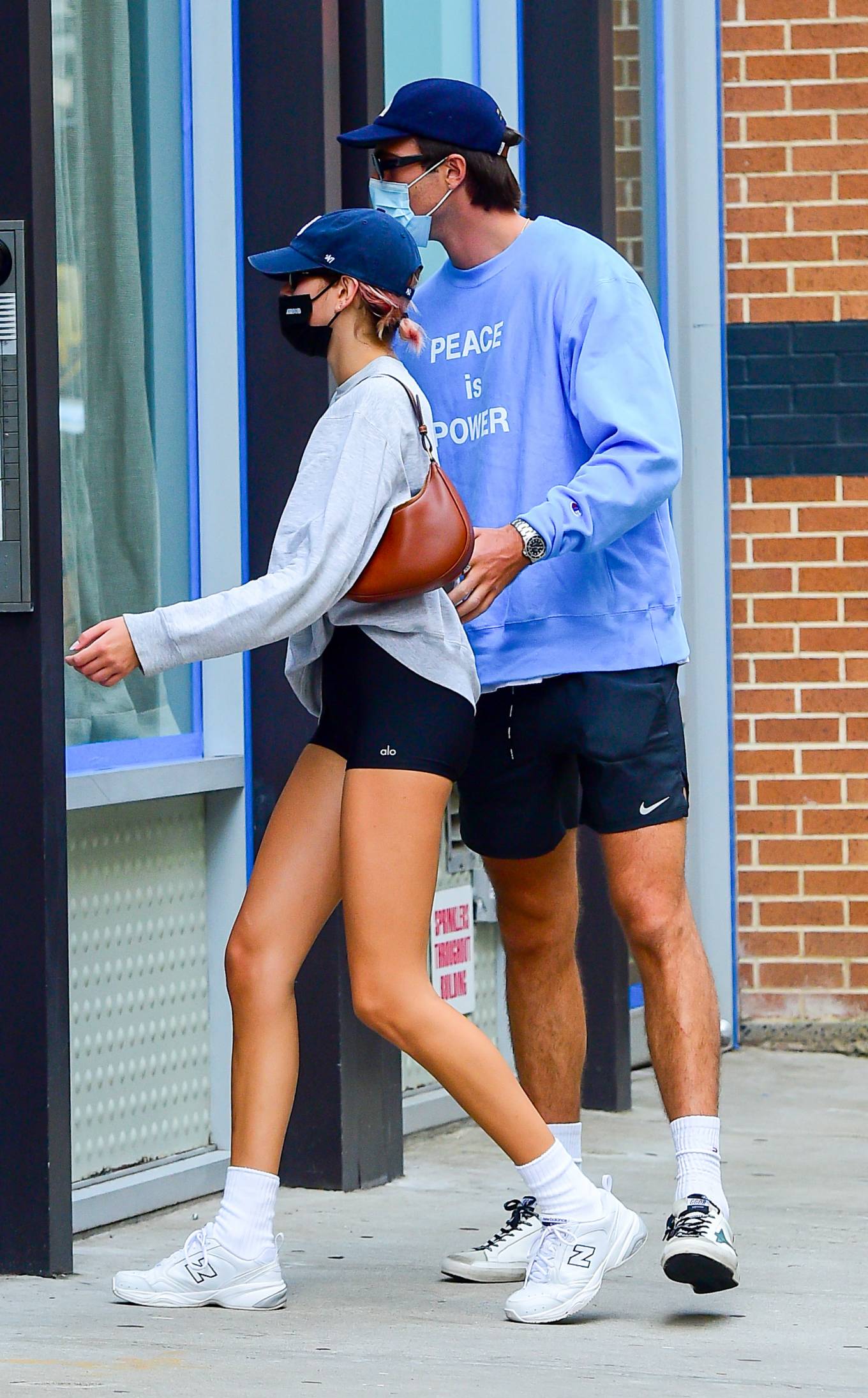 Kaia Gerber – With her boyfriend out in Soho – NYC-04 – GotCeleb